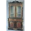 Image 1 : A fine mid 19th century French ebonised, boulle and ormolu mounted secretaire bookcase, by Diehl...