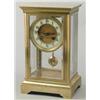 Image 1 : A late 19th century 'four glass' mantel clock, dial inscribed J.B. Yabsley, Ludgate Hill, with en...