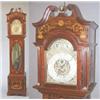 Image 1 : A handsome Edwardian eight day longcase clock, chiming Whittington and Westminster on brass gongs...