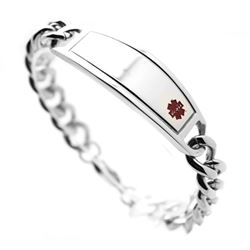 Stainless Steel Medical ID Bracelet ssb00247