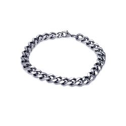 Stainless Steel Curb Bracelet ssb00123