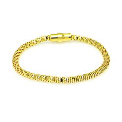Sterling Silver Gold Plated Italian Bracelet itb00004gp