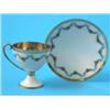 Image 1 : A Continental 930 standard cup and saucer, with enamelled decoration, stamped M. Hammer...
