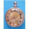 Image 1 : George III 18ct gold pair case pocket watch, with engine turned gilt Roman dial and diamond set c...