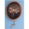 Image 1 : A Victorian tortoiseshell and abalone pique brooch in foliate silver frame....