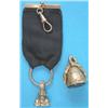 Image 1 : A Victorian novelty fob seal in the form of a skep, the top opening to reveal a compass and the b...