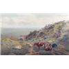 Image 1 : Frederick Williamson (c.1835-1900) watercolour, "Near Shanklin, Isle of Wight", signed, 17 x 27.5...