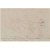 Image 1 : Sir William Russell Flint (1880-1969) pen and ink, Study for "Reclining Model", inscribed, 4.75 x...