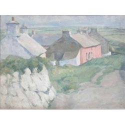 Walter Durac Barnett (b.1876) oil on canvas, "Sofra, Pembrokeshire", signed, 14 x 18 ins....