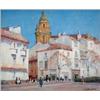 Image 1 : A Moulton Foweraker (1873-1942) watercolour, "Malaga", signed, 9 x 11 ins....