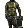 Image 3 : The Little Boy Holding Apple bronze sculpture