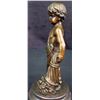 Image 4 : The Little Boy Holding Apple bronze sculpture