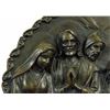 Image 6 : Genesis Nativity Modern Style Hot Cast Bronze Statue