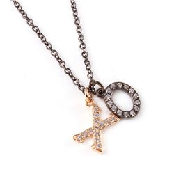 XO Hug Kiss Necklace BGP00932