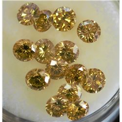 3.55ct Treated Yellow Diamond