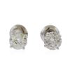 Image 1 : 14KT White Gold 1.42ctw. Diamond Stud Earrings