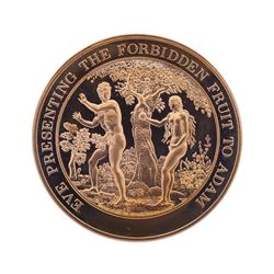 Franklin Mint Thomason Medallic Bible Proof Bronze Medal