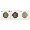 Image 1 : 1873 Arrows, 1876, and 1877 Silver Liberty Seated Half Dollar Coins