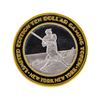 Image 1 : .999 Silver New York-New York Las Vegas $10 Casino Gaming Token Limited Edition