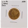 Image 1 : 1898 $5 Liberty Head Half Eagle Gold Coin