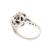 Image 3 : 14KT White Gold 3.28ctw Black and White Diamond Ring