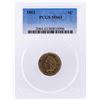 Image 1 : 1862 1 Indian Head Cent PCGS Graded MS63