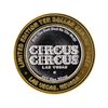 Image 1 : .999 Silver Circus Circus Hotel & Casino $10 Gaming Token Limited Edition