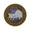 Image 2 : .999 Silver Sam's Town Las Vegas $10 Casino Gaming Token Limited Edition