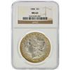 Image 1 : 1888 $1 Morgan Silver Dollar NGC Graded MS63