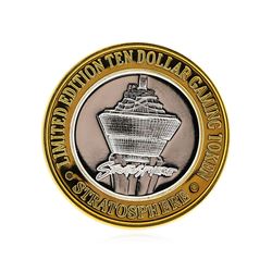 .999 Silver The Stratosphere Las Vegas, NV $10 Casino Gaming Token Limited Editi