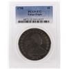 Image 1 : 1798 $1 Draped Bust Large Eagle Silver Dollar Coin PCGS F12