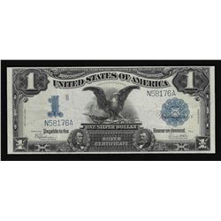 1899 $1 Black Eagle Silver Certificate Note