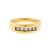 Image 1 : 14KT Yellow Gold 0.50ct. Diamond Band Ring