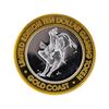 Image 1 : .999 Silver Gold Coast Las Vegas $10 Casino Gaming Token Limited Edition