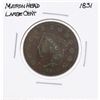 Image 1 : 1831 Matron Head Large Cent Coin