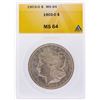 Image 1 : 1903-O $1 Morgan Silver Dollar Coin ANACS MS64