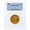 Image 1 : 1894 $10 Liberty Head Eagle Gold Coin PCGS MS62