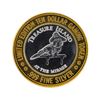 Image 2 : .999 Silver Treasure Island Las Vegas $10 Casino Gaming Token Limited Edition
