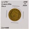 Image 1 : 1834 NM $5 Classic Head Gold Coin