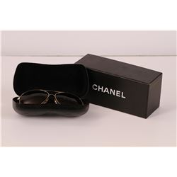 Authentic Chanel Aviator Sunglasses