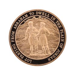 Franklin Mint Thomason Medallic Bible Proof Bronze Medal