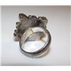 Image 2 : Southwestern Sterling Coral Lapis Turquoise Ring 7