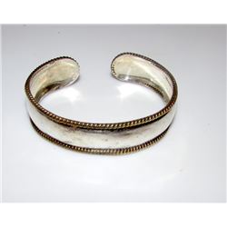 Navajo Sterling Cuff Bracelet