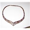 Image 1 : Vintage Sterling Creek Key Necklace