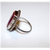 Image 2 : Navajo C Bowie Sterling Spiny Oyster Ring Size 7.5