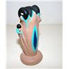 Image 2 : Pueblo Pottery Story Teller Blue Corn Maiden Figurine
