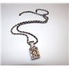 Image 2 : Vintage Sterling Silver 925 Filigree Turquoise Reversible Pendant Necklace Southwestern Boho Chic