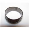 Image 2 : Native American Navajo Old Pawn Sterling Silver 925 Band Ring Band Size 11