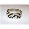 Image 2 : Vintage Native American Hopi Terry Wadsworth Sterling Silver Ring Size 9 Tribal Design
