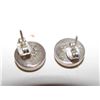 Image 2 : Taxco Mexican Sterling Silver Larimar Post Earrings